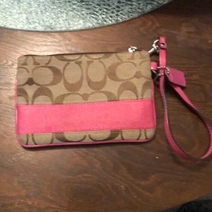 Coach wristlet